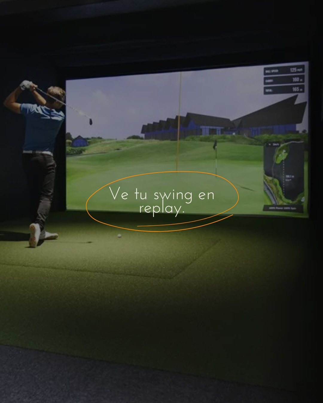 Ve tu swing en replay